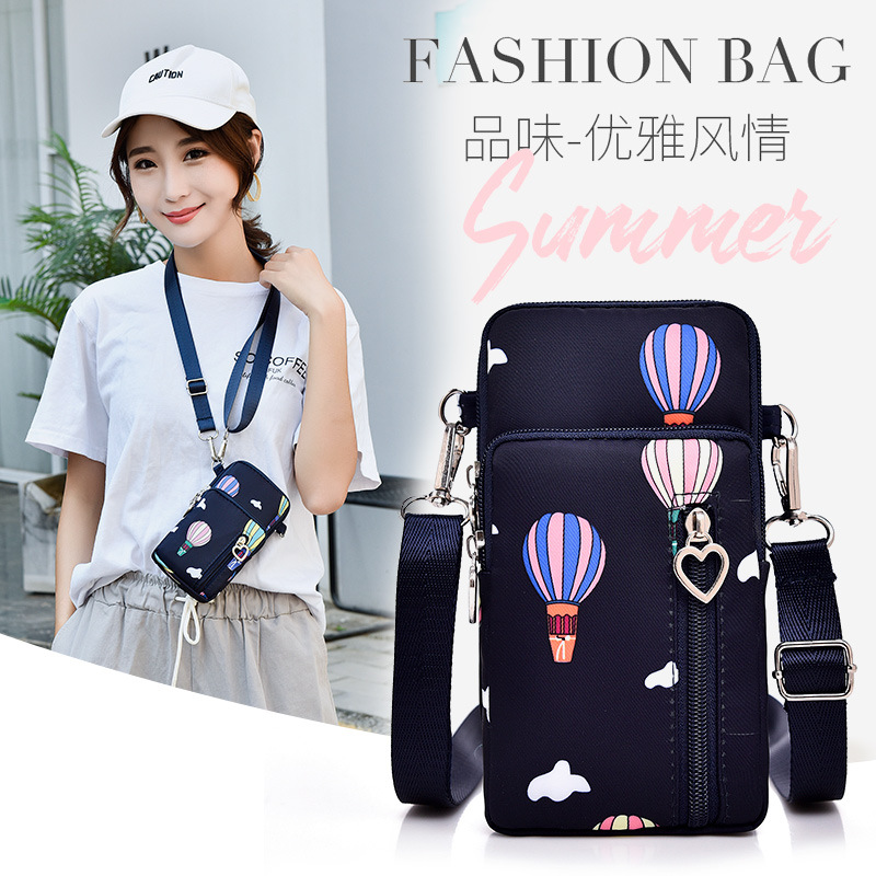 Bolso del teléfono móvil al por mayor crossbody de las mujeres nuevo monedero coreano mini Bolso pequeño bolso vertical deportes brazo bolsa Halter image 6