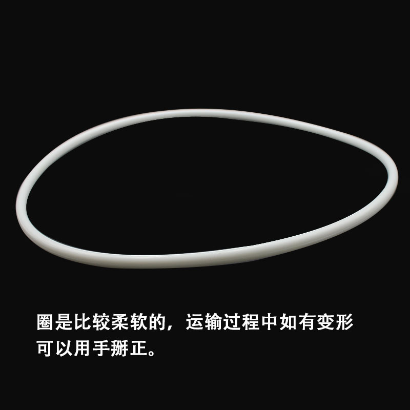 Fuente de la fábrica círculo de plástico Anillo blanco diámetro de alambre anillo plano PP Protección del Medio Ambiente nuevo material anillo Dream Catcher anillo