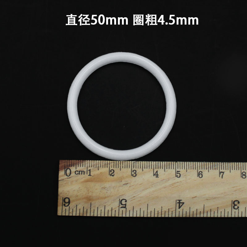 Fuente de la fábrica círculo de plástico Anillo blanco diámetro de alambre anillo plano PP Protección del Medio Ambiente nuevo material anillo Dream Catcher anillo