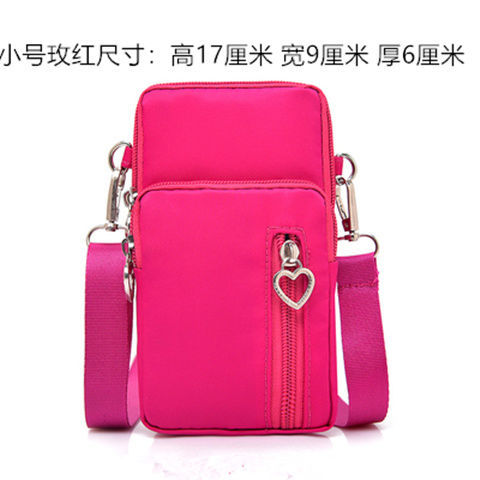 Bolso del teléfono móvil al por mayor crossbody de las mujeres nuevo monedero coreano mini Bolso pequeño bolso vertical deportes brazo bolsa Halter image 24