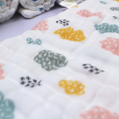 10-layer breathable gauze diaper pure cotton diaper newborn baby diaper 14*40 layer 5 pack