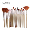 Factory direct selling Maange Magani 18 makeup brush set multi -color beauty choice tool cross -border hot sales