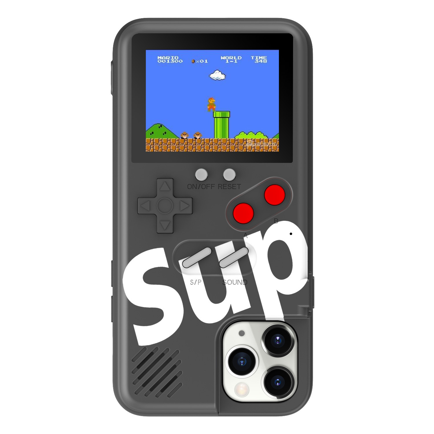 Aplicable a la caja del teléfono de la consola del juego de la pantalla del color iPhone13 XR nostálgico retro 12pro Max Apple 11 78p transfronterizo