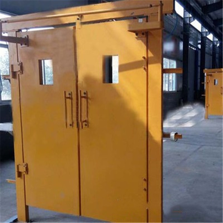 山东中矿生产矿用无压风门 通过尺寸1.6m*1.8m全自动 半自动 手动