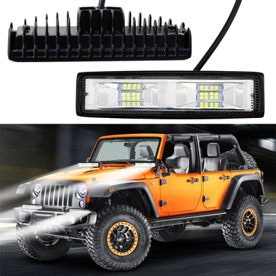 İşçi projektorları Straight Plastic 16 Led 48W