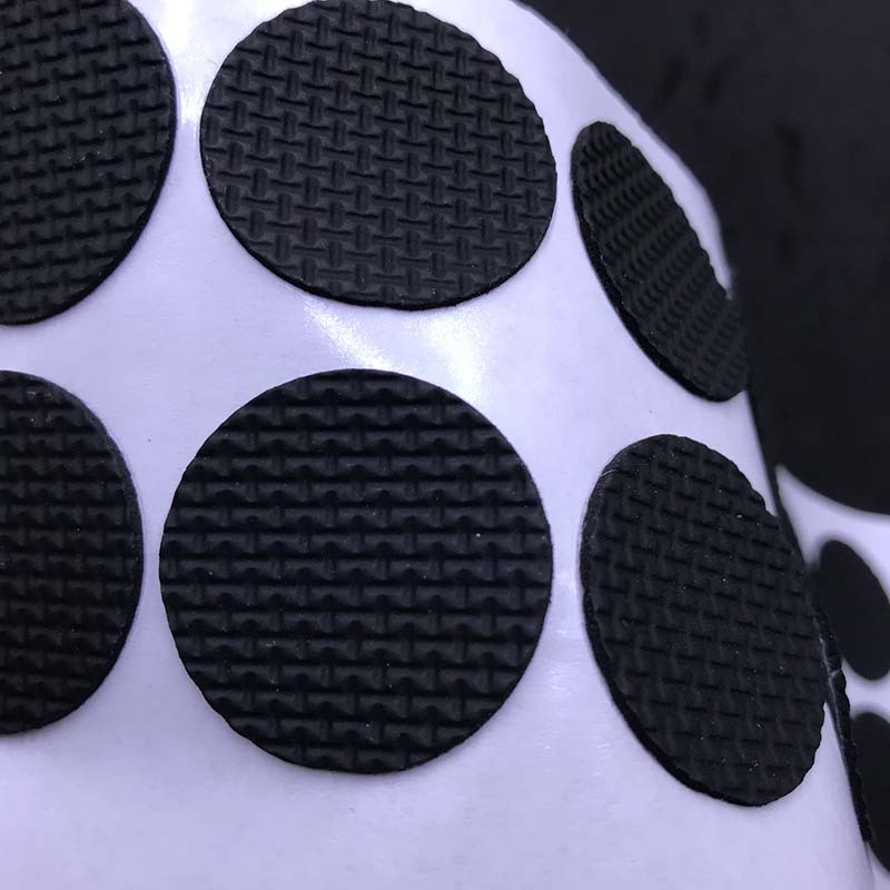 厂家批发自粘止滑EVA脚垫 多种形状泡棉EVA垫 双面海绵垫