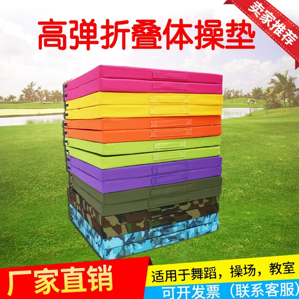 Sit-ups Gymnastics Mat Taekwondo Flip Sports Sponge Mat Training Foldable Fitness Equipment Martial Arts Mat
