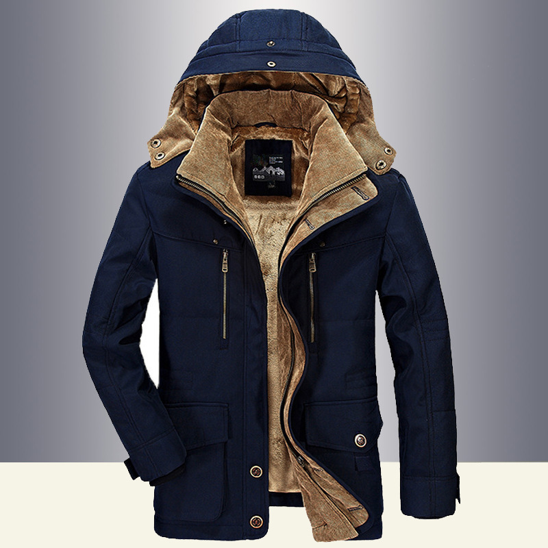 2022 Amazon Winter Clothing New Business Casual Multi-Pocket Hooded Men's Thickened Men's Cotton Clothes 13029 2022 Amazon Winter Clothing New Business Casual Multi-Pocket Hooded Men's Thickened Men's Cotton Clothes 13029