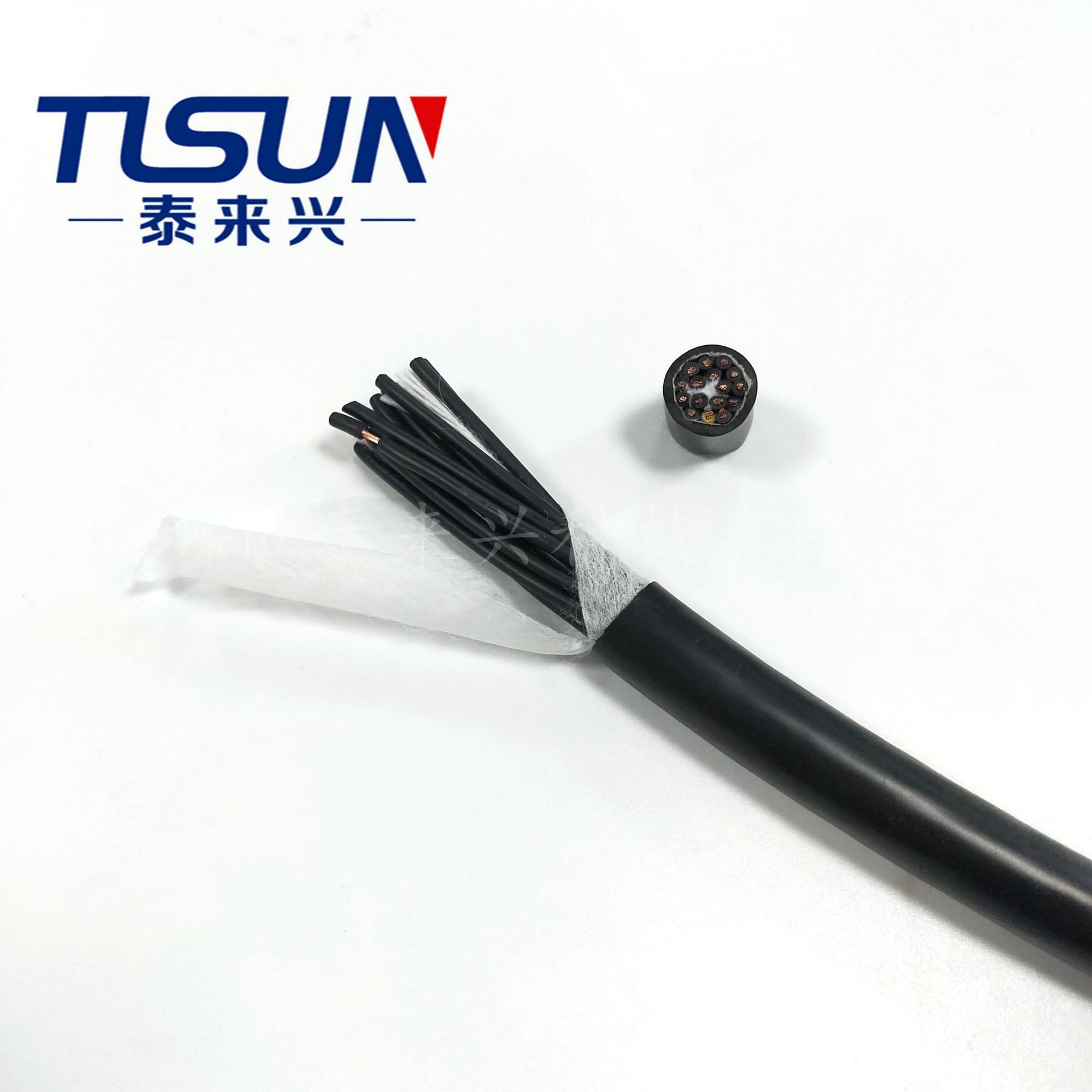 厂家直销 PVC绝缘护套线 AVVR 国标线 信号控制线 机械内部安装线