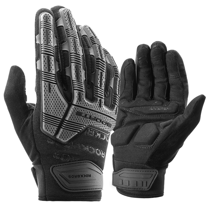 Biciklističke rukavice Locke Brothers, motocikli, bicikli, električni bicikli, dugi prsti, muška silikonska izolacija za_voghion.com