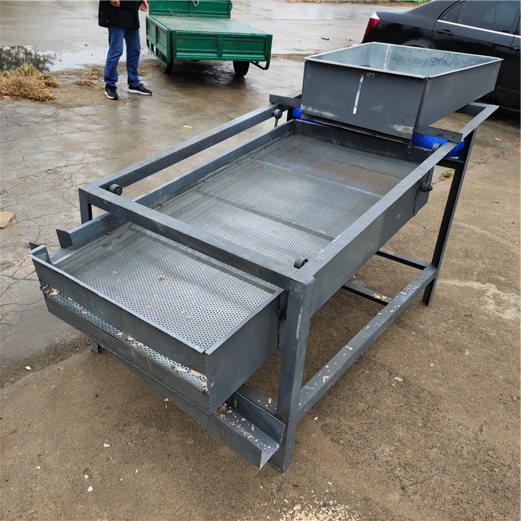 多用途电动小型粮食清选机高产量种子净选机双层粮食种子精选机