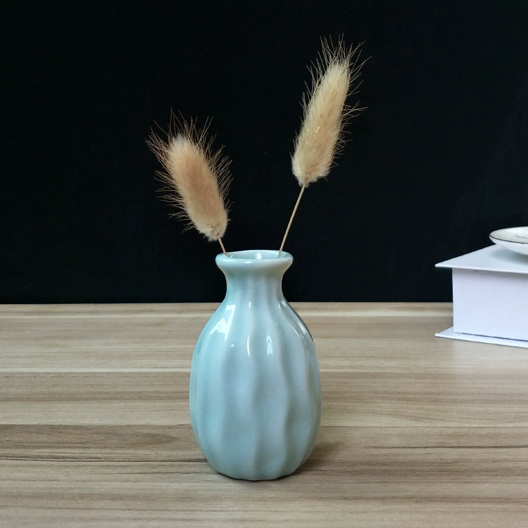 Мини-ваза для ароматерапии, европейский стиль, 4.5×4.5×7.5 см, assorted colors