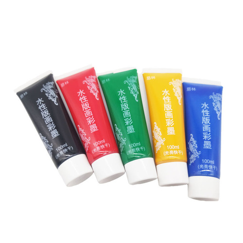 Manufacturer wholesale water-based printmaking ink color letterpress gravure grinding roller wheel printmaking tools printing pigments