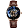 Al-8621 rose shell black brown skin