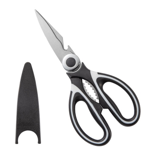 Powerful household scissors, stainless steel sharp chicken bone shears, meat multi-function kitchen scissors, panda scissors, Yangjiang scissors