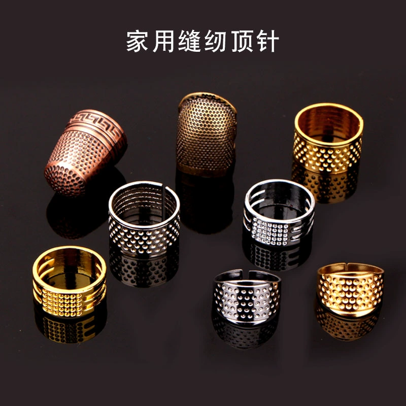 Металлическая медная вышивка крестиком шитье DIY наперсток кольцо игольчатый пресс домашний швейный игла обруч для вышивки крестиком наперсток оптом