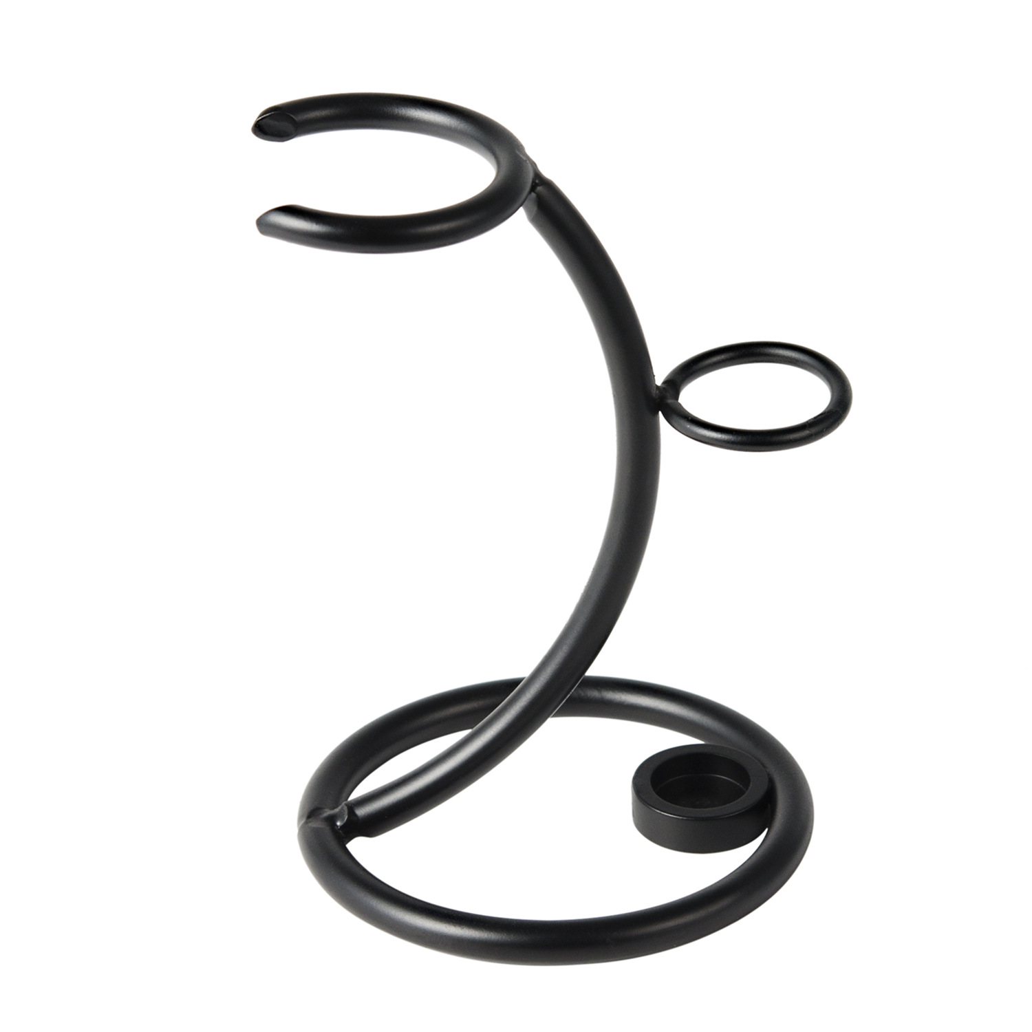 En stock al por mayor de los hombres cepillo de afeitar rack de almacenamiento rack de metal Razor 28mm soporte baño rack