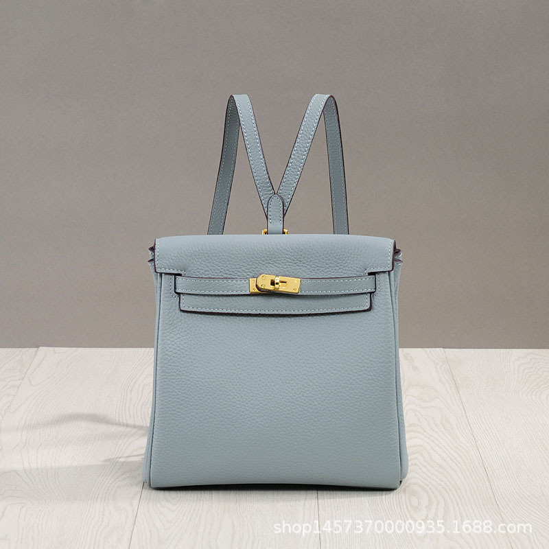 리넨 블루 (골드 버클)