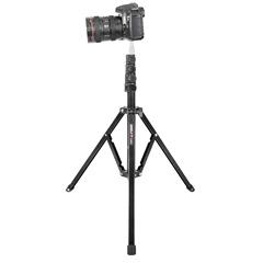 Live Stream Stand Ring Light Reversible Tripod Projector Stand Reversible Light Stand