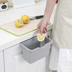 Kitchen cabinet door hanging storage box multifunctional garbage storage box desktop mini storage box