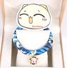 Japanese choker, small bell, cat