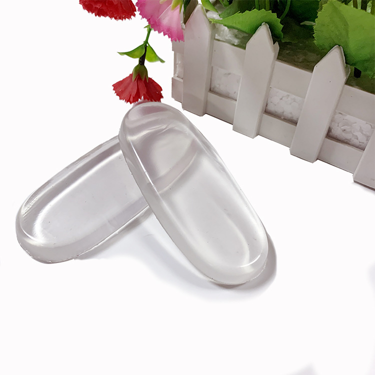 Amortiguación interior para hombros y pecho, silicona Q-elástica resistente a la presión, suministro directo del fabricante, accesorios de gel de poliuretano tipo gelatina, almohadillas para el talón rellenas de aceite, pegatinas para el talón.