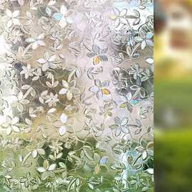 透明透光满天星静电无胶玻璃贴膜装饰贴窗花一件代发裁剪尺寸L013