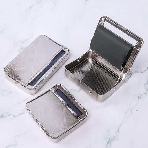 70mm78mm110mm cigarette rolling machine metal box semi-automatic three specifications multi-pattern smoking accessories