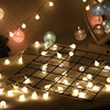 led Lamp string Christmas Decorative lamp Pellet Lamp string festival Coloured lights outdoors decorate Wedding celebration Battery Lamp string Selling