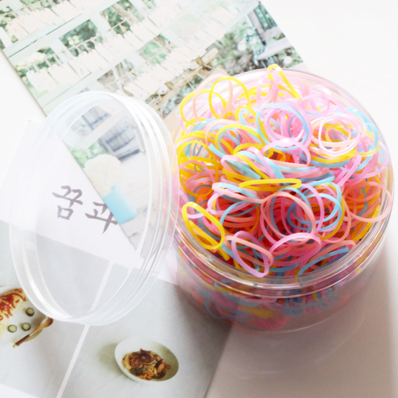 박스형 스몰 사이즈 두꺼운 젤리 색상 (약 800)