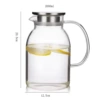 Stainless steel, 2000 ml