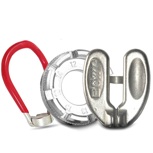 Bicycle spoke wrench ring adjustment tool, mountain bike road wire wrench, dead fly tightening spoke wrench set