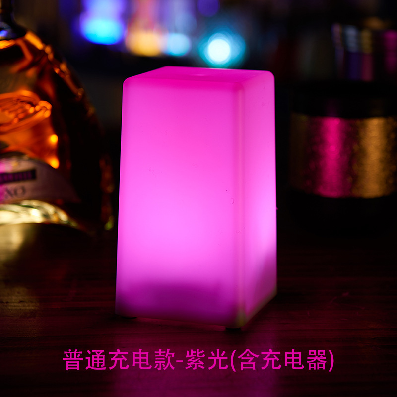 Bar lámpara LED recargable bar lámpara de mesa lámpara de la noche luz restaurante claro bar lámpara de servicio de bar lámpara de mesa