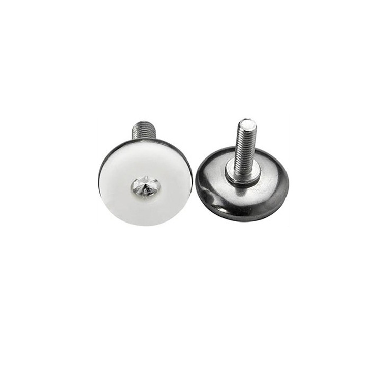 6cm/nylon 8cm/plástico ajustable Pie ajustable PIE BLANCO ajustable pie fijo ajustable almohadilla del pie