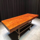 Большая доска из массива дерева, чайный столик, чайный столик Bahua Okan, африканский красно-желтый палисандр, орех, красное дерево, офисный стол для конференций, обеденный стол