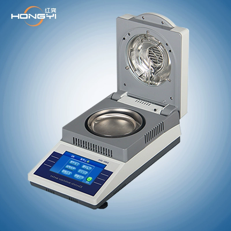 Hongyi 50g-10mgDHS-10 пищевое зерно почва чай цифровой дисплей галогенный анализатор влажности