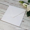 Western -style colored pearl long positive envelope RSVP card small envelope pearl light paper sulfuric acid paper special envelope