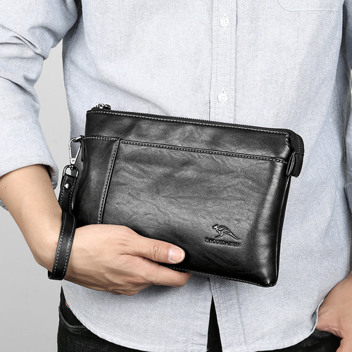 Bodi Kangaroo men's handbag clutch bag 2019 new fashion envelope bag clutch bag cross-border supply 1909