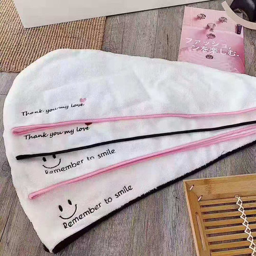 Korean Version Hair Towel Quick-Dry Hat Absorbent Headband for Washing and Styling