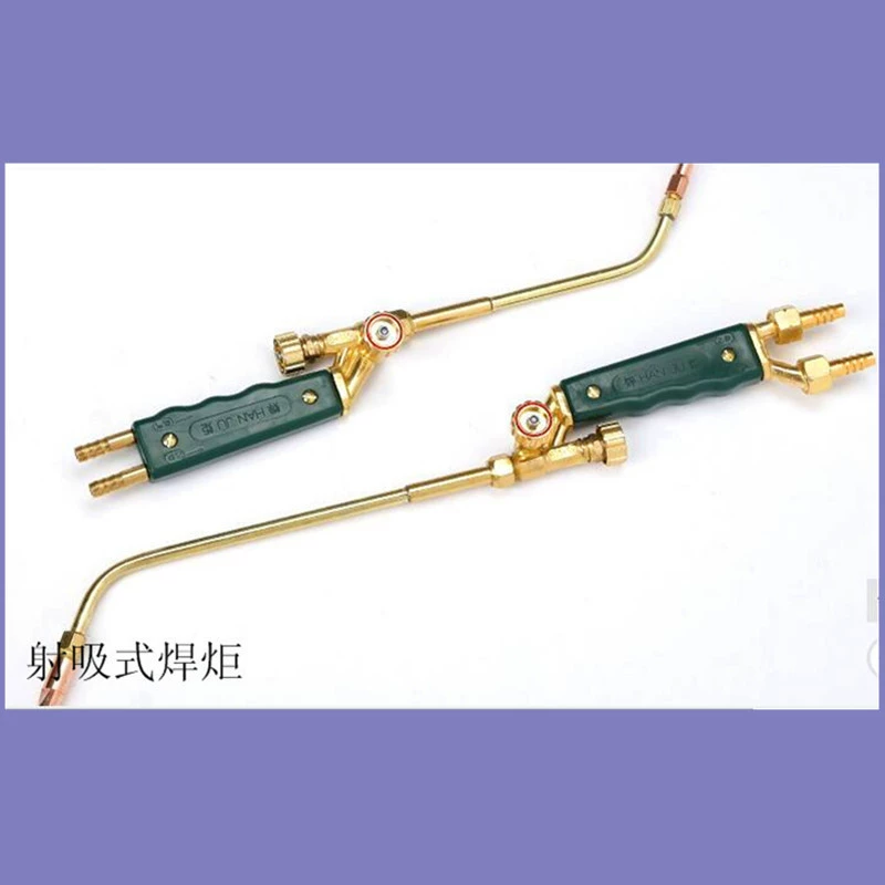 Источник заводских товаров Кислород Ацетилен Сварочная горелка впрыска всасывания Сварочная горелка все медный корпус сварочной горелки Сварочная горелка