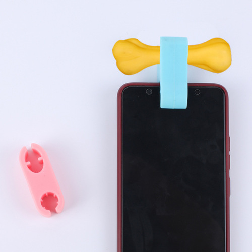 Pet Selfie Device Pet Selfie Clip Can Clip Food Dog Viewing Camera Cell Phone Clip Human Pet Interactive Toy