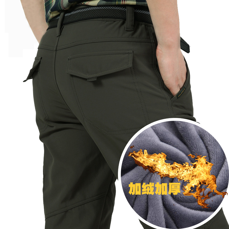 2021 nuevos pantalones de secado rápido al aire libre para hombres delgados más tamaño overoles multibolsillos sueltos pantalones casuales para hombres