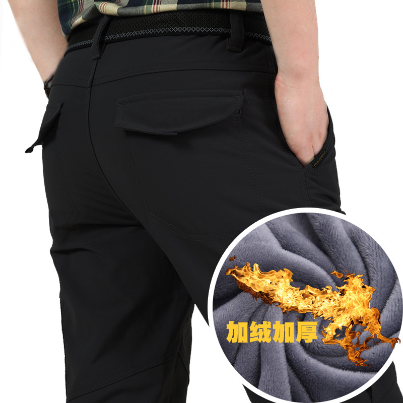 2021 nuevos pantalones de secado rápido al aire libre para hombres delgados más tamaño overoles multibolsillos sueltos pantalones casuales para hombres