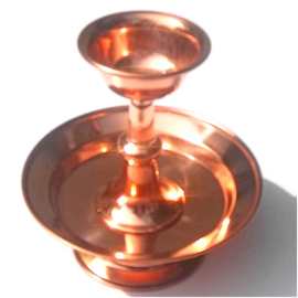 铜护法杯口径供佛修禅摆件手工杯居家室内民族用品礼佛