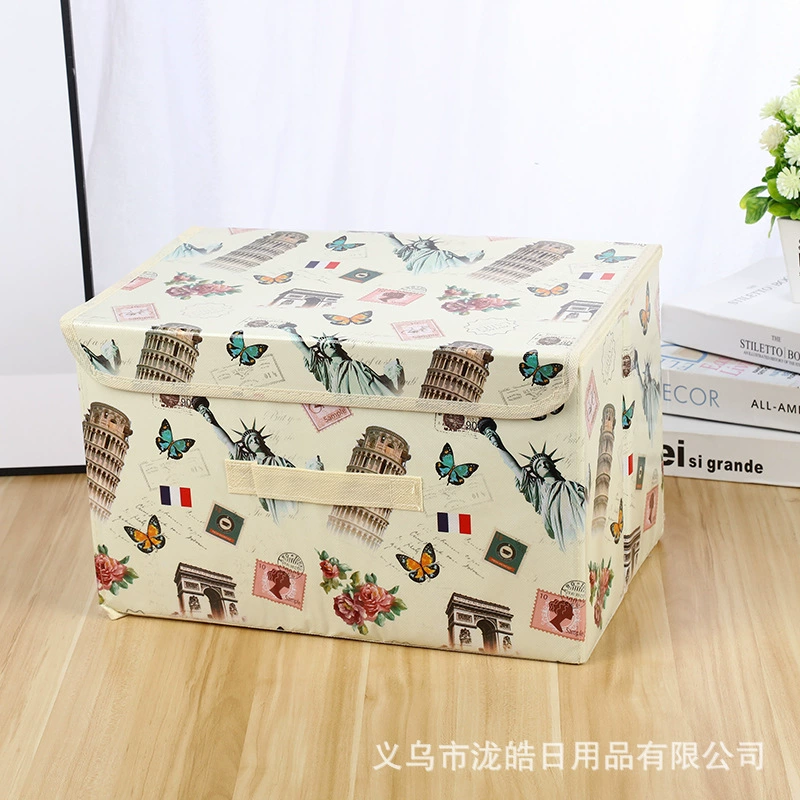 Foldable storage box non-woven cloth, storage system, toy, wholesale