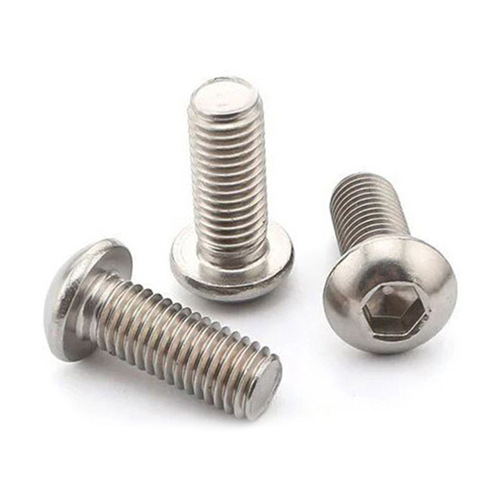 American 304 stainless steel round head hex socket screws 2# 4# 6# 8# 10#-3/8 inch pan head screws