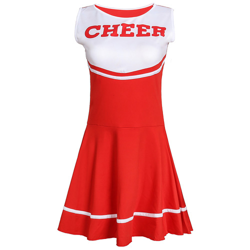 Foreign Trade Women's Cheerleading Uniforms Game Role Playing European and American Adult Ladies Sexy Baby Cheerleading Uniforms