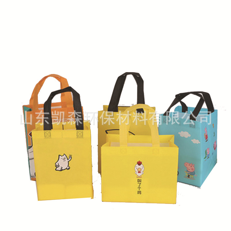 实用强的无纺布袋 结实耐用的无纺布手提袋 立体手提袋 广告袋