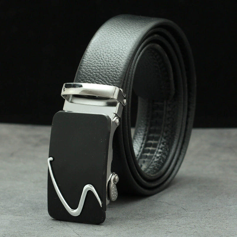 Metal Belt with Metal Buckle, Wear-Resistant Trousers Belt, Adjustable 120/140 cm, Multiple Styles