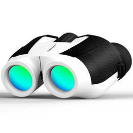 TEMU新品双筒望远镜自动调焦新小保罗10X25便携儿童望远镜